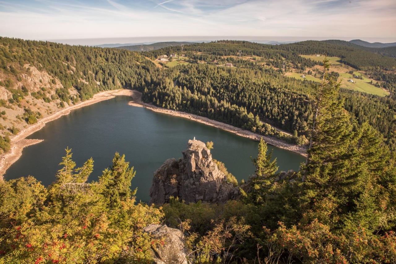 Terre De Sapins - Gites Nature Haut De Gamme Avec Sauna Au Coeur Du Lac Blanc Орбе Экстерьер фото